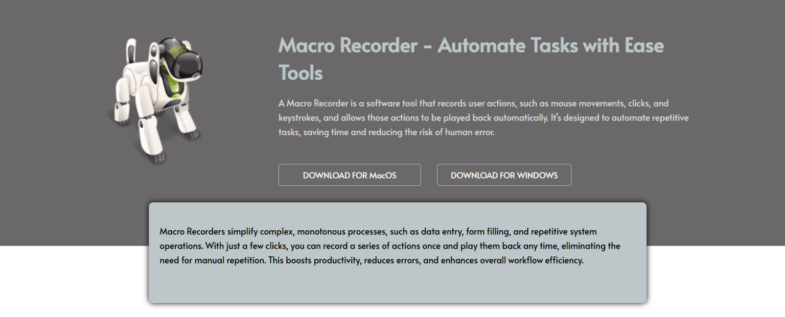 Can a Macro Recorder Automate My Work